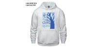 Hoodie Ash grey